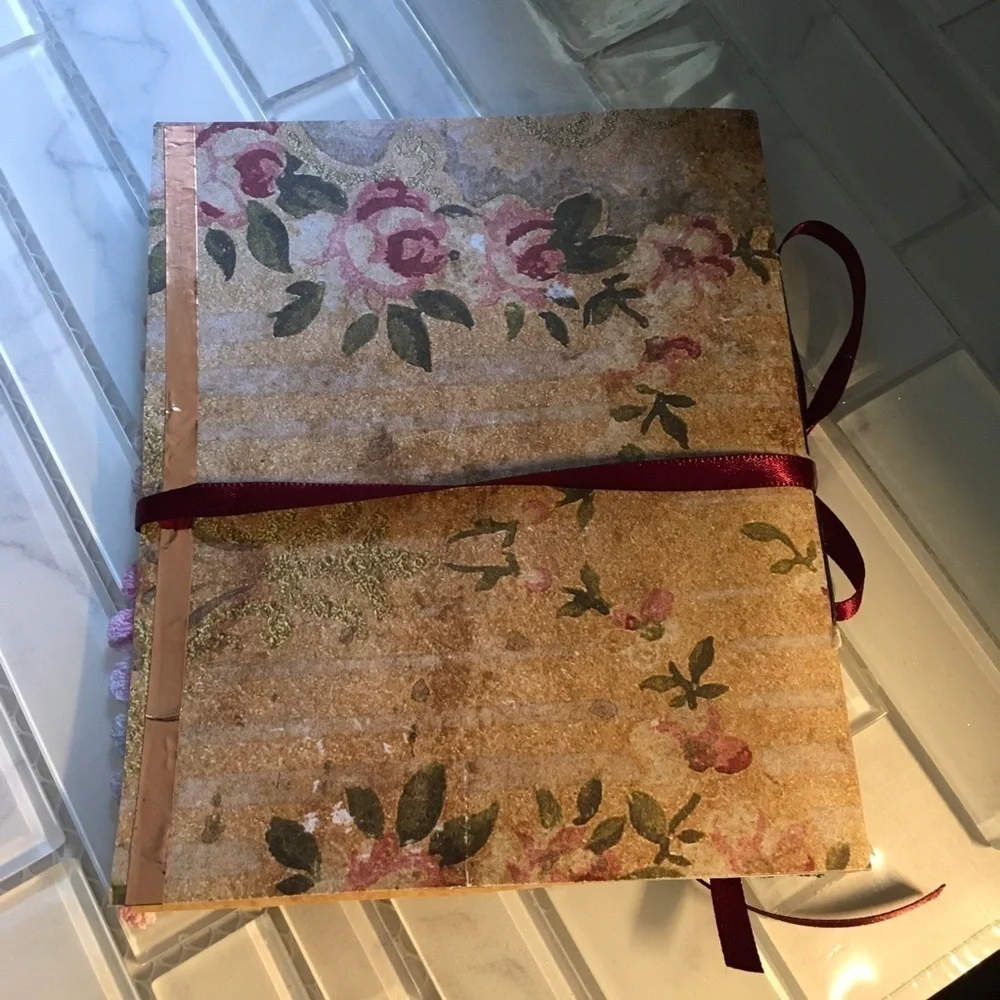 Handmade Journal 5x6 50 Pages Ephemera